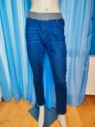 Jeansowe spodnie a'la gumki 31/38/M (12)