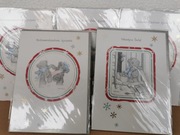 Kartki Świąteczne z misiem me to you 5 sztuk