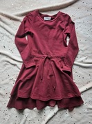 Sugarfree sukienka bordowa 134/140 (8-10 lat)