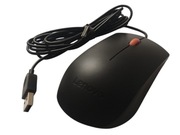 Lenovo Czarna Przewodowa Mysz Optyczna 1000 dpi USB EMS-537A