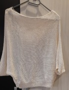 Bluzka damska długi rękaw biała kobieca 