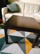 Stolik kawowy ława reset BRW wenge 65x65x50