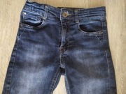 SPODNIE jeansy ENDO reg. w pasie chłopięce dla chłopca r. 128 7-8 lat