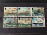 Znaczki Wyspa Man 1980 marynistyka 