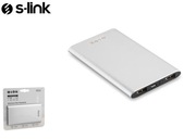 Powerbank S-Link Ip-P22 4000Mah 2Xusb 1A/2.1A Aluminiowy Silver (NOWY)