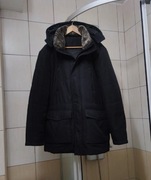 kurtka ocieplana Canda C&A XL ciemna czarna szara siwa zasuwana na suwak sp