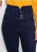 Spodnie damskie JEANSY WYSOKI STAN 46