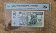 100zł 1994r seria zastępcza ZA PMG25 bardzo rzadka seria