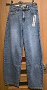Jeansy balloon damskie 