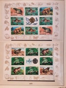 Korea 1992 Mi 3240-5   żaby komplet 2x arkusz  czysty idealny
