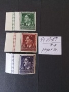 GG Fi 117-119**przyw.+znaczek. 55. urodziny