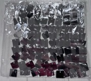 Panel dekoracyjny, cekinowy, srebrny, tło, ścianka  30,48 x 30,48 cm