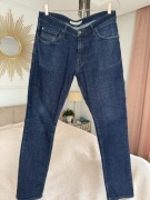 Jeansy Calvin Klein spodnie jeansowe dżinsy dad taper slim Zara proste