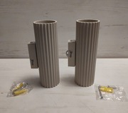 2 x kinkiet ścienny sollux beżowy 