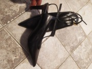 Massimo Dutti szpilki 37 skóra