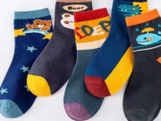 5 par skarpetki dziecięce kolorowe ze zwierzakami wygodne lekkie 27-32