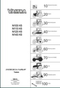Instrukcja Napraw Valtra N 103 H3, N 113 H3, N 123 H3, N 143 H3 PL