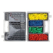 Zestaw wierteł i bitów 300 elementów w walizce – komplet do domu