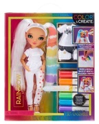 Lalka RAINBOW HIGH COLOR & CREATE Zielone Oczy 6x Kolorowe Markery MGA