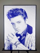 Portret ze zdjęcia Obraz A2 wykonany długopisem na zamówienie Walentynki