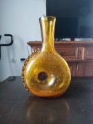 Wazon "BUTLA SMOK"-proj. Józef Górski, PRL, huta szkła Tarn