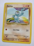 Pokemon Machop base set 52/102 rok 1999 stan 4/6