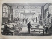 Wrocław Drzeworyt sztorcowy. 1869.GRA W BELTAFEL