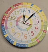 Zegar do nauki godzin + Duracell