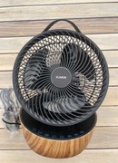 4UMOR Wentylator biurkowy z pilotem zdalnego sterowania czarny