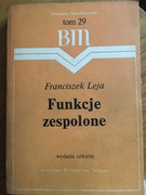 Funkcje zespolone Franciszek Leja 