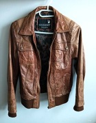 Kurtka Skóra Naturalna Kultowej Marki „ Goosecraft - 007 ”r. (S/M) Unisex  