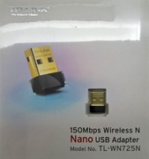 Karta sieciowa zewnętrzna TP-Link TLWN725N NANO USB