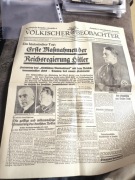 Gazeta Niemiecka 1933 