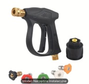 Pistolet do Mycia Wysokociśnieniowego, Szybkozłącze 1/4 cala,