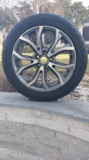 Alu felgi z oponami Uniroyal 17 Audi A6 stan b.dobry