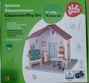 Zestaw do zabawy klasa z naturalnego drewna kidLand classroom Play Set 