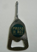 Brelok PRL Prefabet Wrocław Rychtalska