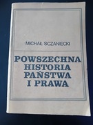 Powszechna historia państwa i prawa-Michał Sczaniecki 