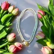 Naszyjnik z koralików szklanych 