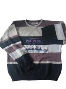 Berto Lucci męski sweterek bluza w pasy r 52-54