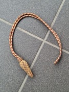 Temblak angielski oficerski do szabli złoto-czerwony