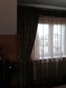 Komplet - zasłony Pierre Cardin+ firanka Ewa Minge