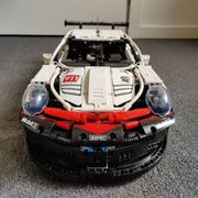 PORSHE 911 RSR KLOCKI SAMOCHÓD MODEL SUPER CAR DUŻY ZESTAW