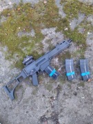 Replika gazowa G36c Gas BlowBack karabin Green Gas ASG/Airsoft GBBR