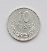 Moneta 10 groszy 1949 r super stan 