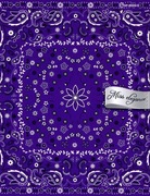 Zeszyt Brulion A5 w kratkę 96 kartek z marginesem twarda oprawa