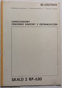 Instrukcja serwisowa UNITRA SKALD 2