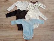 5 x Body długi rękaw Carter's rozm.50/56