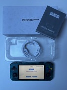 Praktycznie nowa retro konsola Retroid Pocket 3+ clear blue