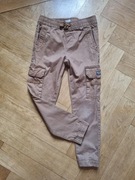 beżowe spodnie Cargo